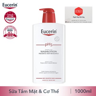 Sữa tắm Eucerin pH5 WashLotion 1000ml