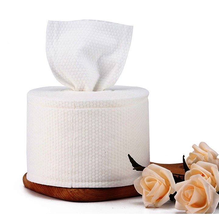 Cuộn khăn mặt khô dùng 1 lần tiện dụng tiết kiệm