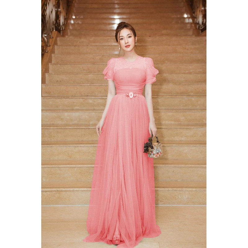 ĐẦM MAXI HOA TAY PHỒNG