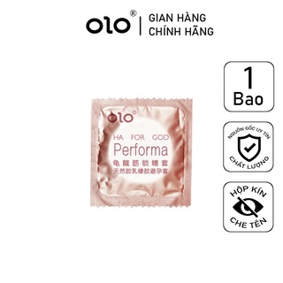 Bao cao su kéo dài thời gian - bcs gai olo performa 1 cái siêu mong