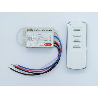 Công tắt điều khiển từ xa 2 kênh 220V
