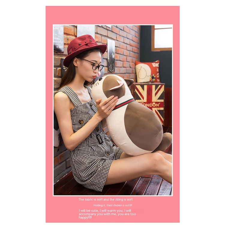 Mèo Nhồi Bông Mềm Mại Phong Cách Mới Làm Quà Tặng Sinh Nhật Tùy Chỉnh Cho Bé