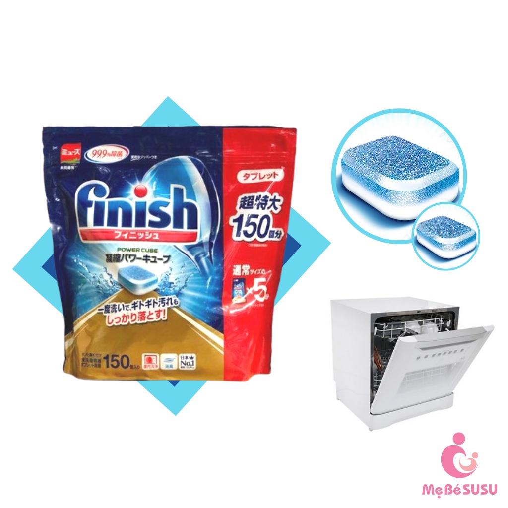 Viên Rửa Bát Finish_ Dành Riêng Cho Máy Rửa Bát  Số Lượng 150 Viên
