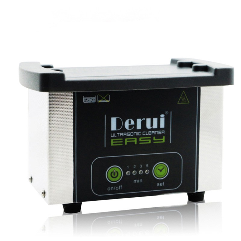 Máy Rung Sóng Siêu Âm, Máy Rửa Trang Sức , Máy Rửa Sóng Siêu ÂM Derui MS A07 Phiên Bản Mới