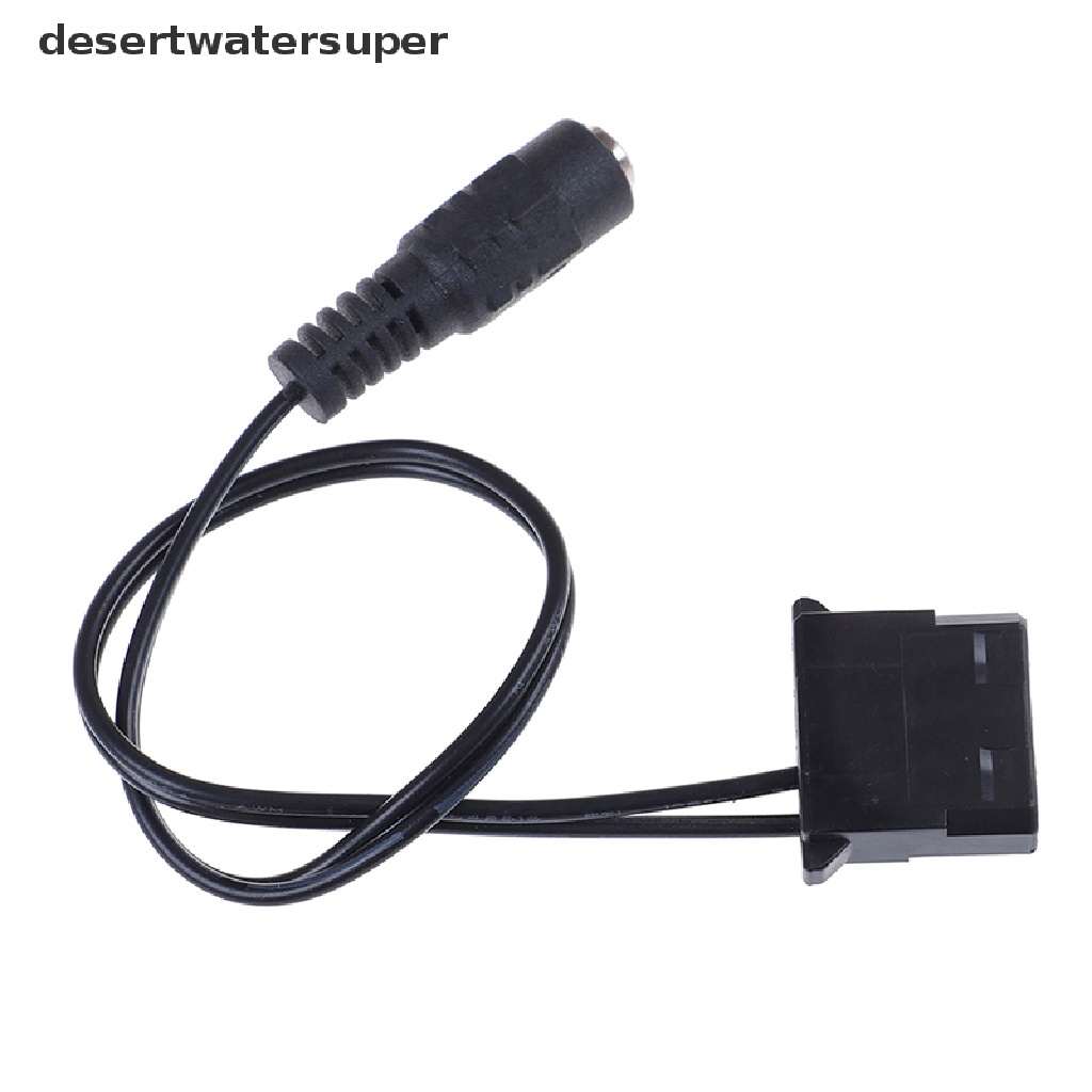 Dây cáp nguồn DC chuyển đổi lỗ cắm sang đầu cắm 4 chấu molex 5.5x2.1mm tiện lợi