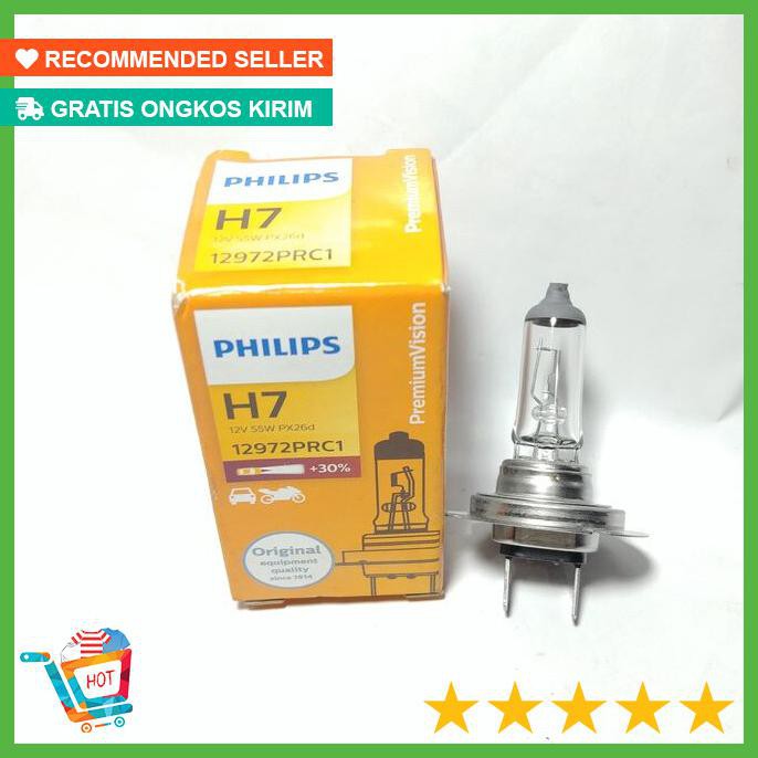 Bóng Đèn Philips H7 12v 55w Chất Lượng Cao