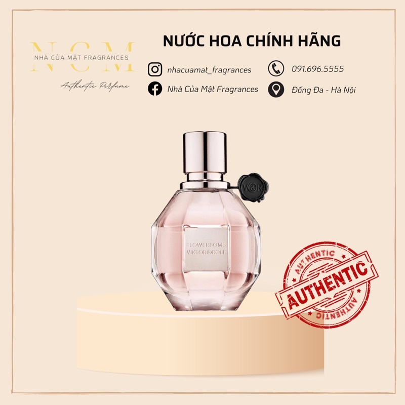 Nước Hoa Nữ Viktor & Rolf Flowerbomb mẫu thử 10ml 20ml 30ml