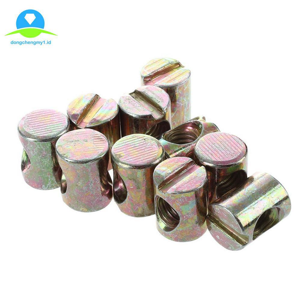 Bộ 10 Ốc Vít M6 Cho Giường Cũi N7Vn