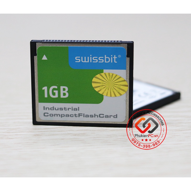 Thẻ nhớ CF công nghiệp Swissbit 1GB (made in Germany)