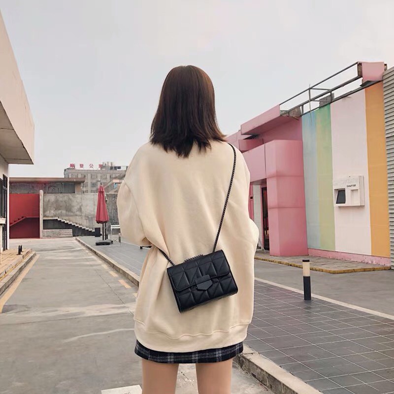 Túi Trần Trám_Khoá Sập_Túi Đeo Chéo Sang Trọng Nữ Tính TX006