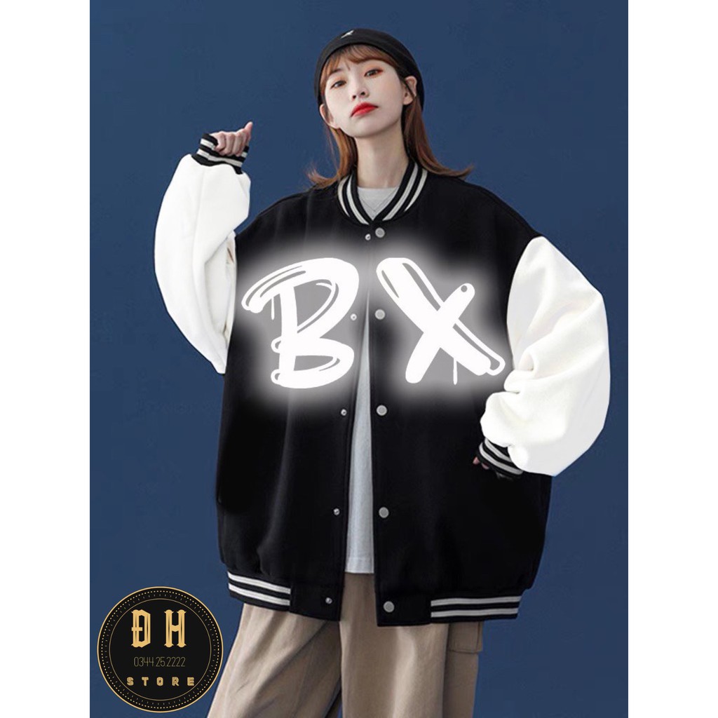 🍓 Áo BOMBER Bóng Chày OX BX PHẢN QUANG Siêu Đỉnh_ 👍 Style Hàn Siêu Hot 2 SIZE (L-XL) | BigBuy360 - bigbuy360.vn