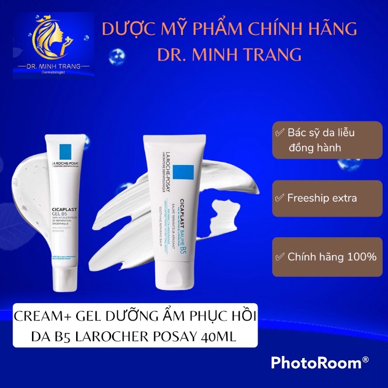Gel Dưỡng Ẩm Và Phục Hồi Da Laroche Posay cicaplast Gel B5 40ml