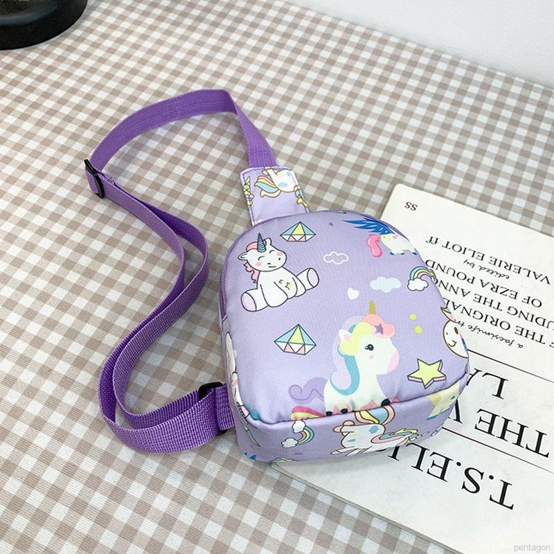 Túi đeo chéo họa tiết hoạt hình dễ thương dành cho bé