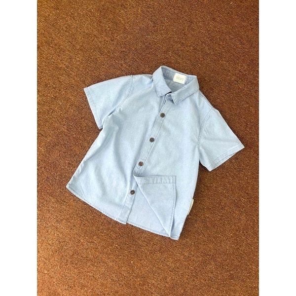 Áo Sơ Mi Bò Cho Bé Hãng NEXT