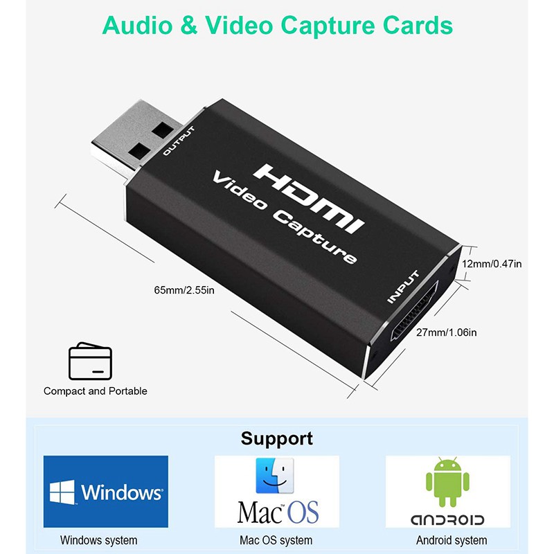 Hộp Thu Hình Ảnh Chơi Game Usb 2.0 Hdmi 1080p Cho Ps4 | BigBuy360 - bigbuy360.vn