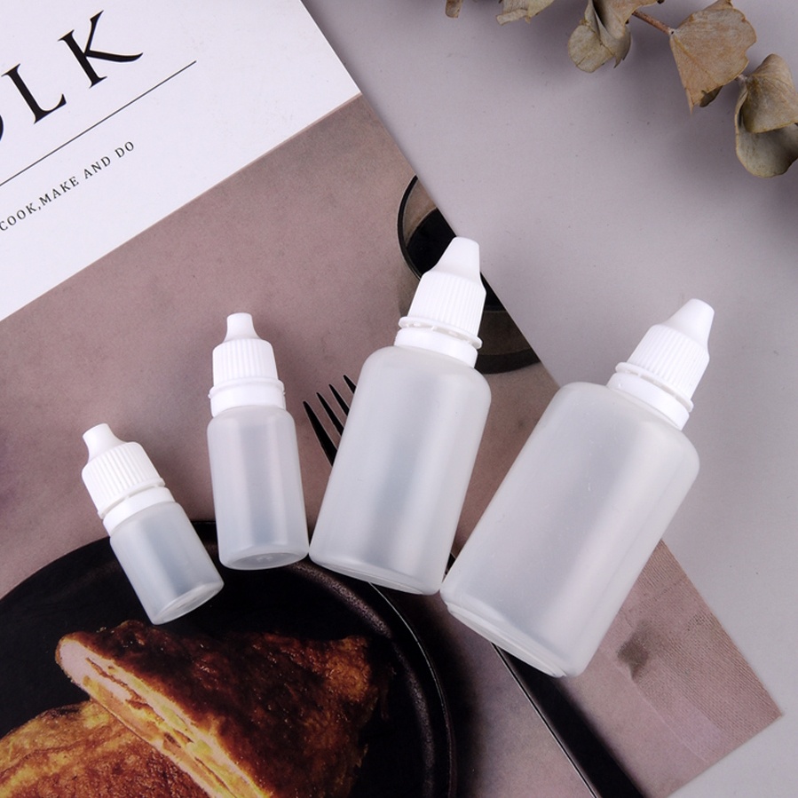 Chai nhựa rỗng 7 kích thước nhỏ giọt dùng chiết mỹ phẩm du lịch tiện lợi