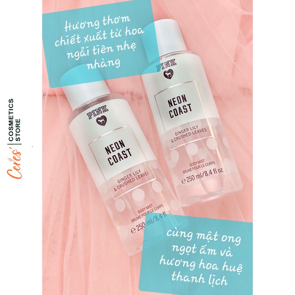 Nước Hoa Nữ  Xịt Thơm Toàn Thân Body Mist Pink Nội Địa Trung | Thế Giới Skin Care