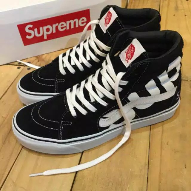 Giày Thể Thao Vans Sk8 Supreme Thời Trang Cho Nam