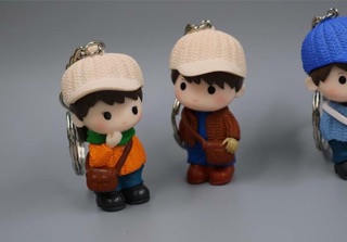 MÓC KHOÁ COUPLE CHIBI SIÊU DỄ THƯƠNG