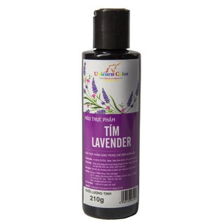 Màu thực phẩm siro Unicorn- TÍM LAVENDER