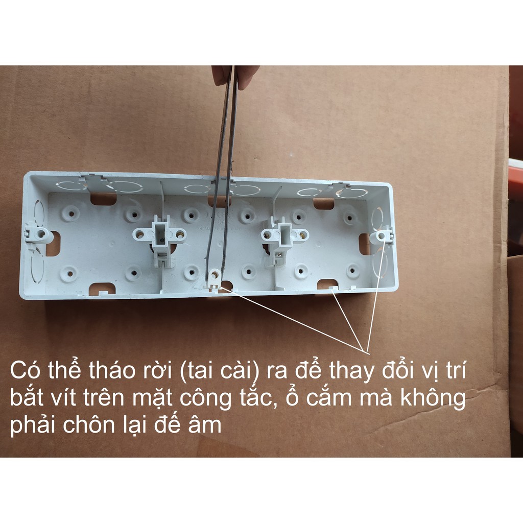 ĐẾ ÂM ( đôi, ba ) VUÔNG LiOA