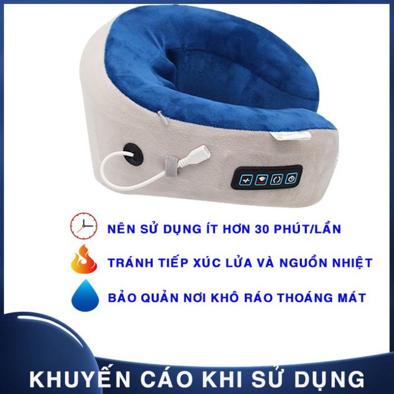 [GIÁ SỐC] Gối Massage Chữ U, Gối Massage Cổ Vai Gáy Hồng Ngoại Đa Năng Chăm Sóc Sức Khỏe Cho Gia Đình Bạn MUA NGAY KẺO L