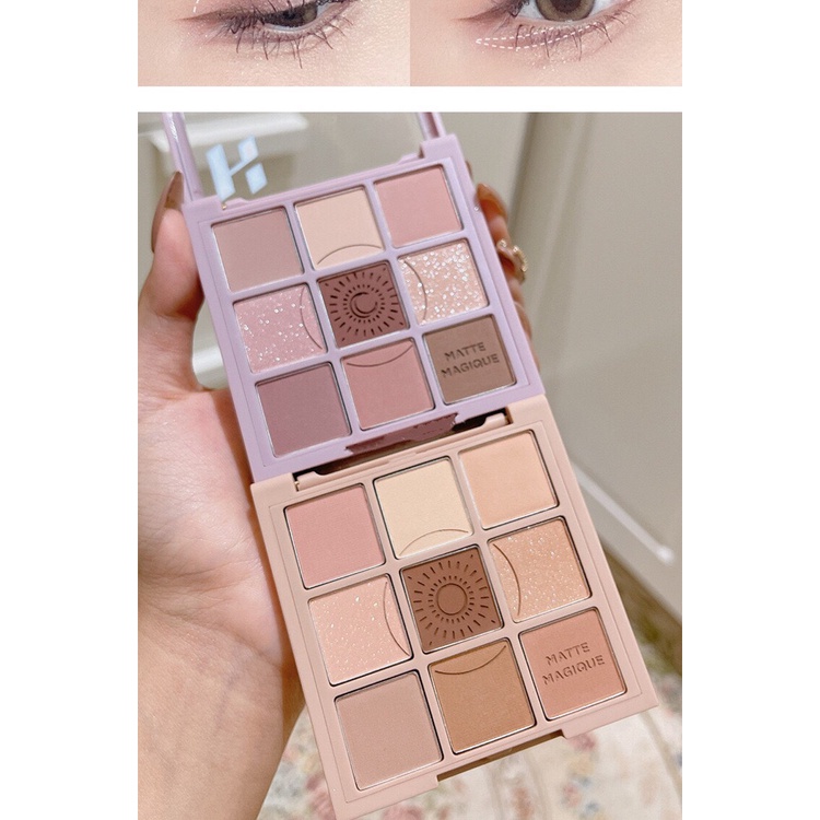 Bảng phấn mắt mặt trời xinh xắn tông nâu cam nhẹ Xilin | BigBuy360 - bigbuy360.vn