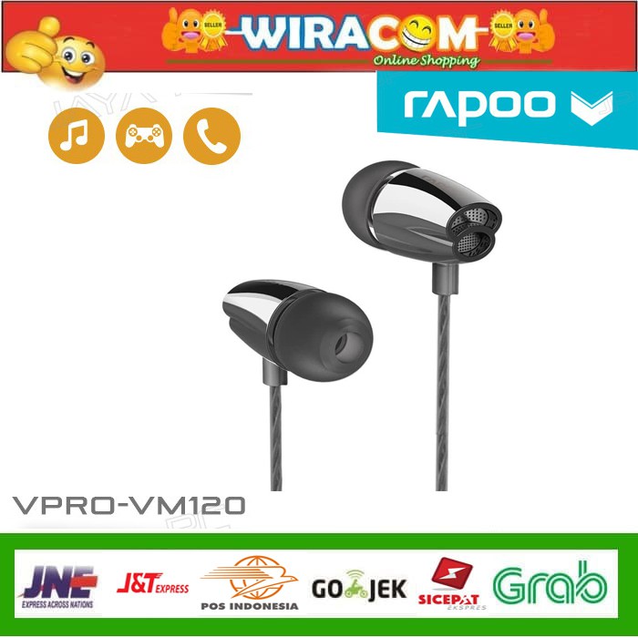 Tai Nghe Nhét Tai Rapoo Vpro Vm120 Chất Lượng Cao