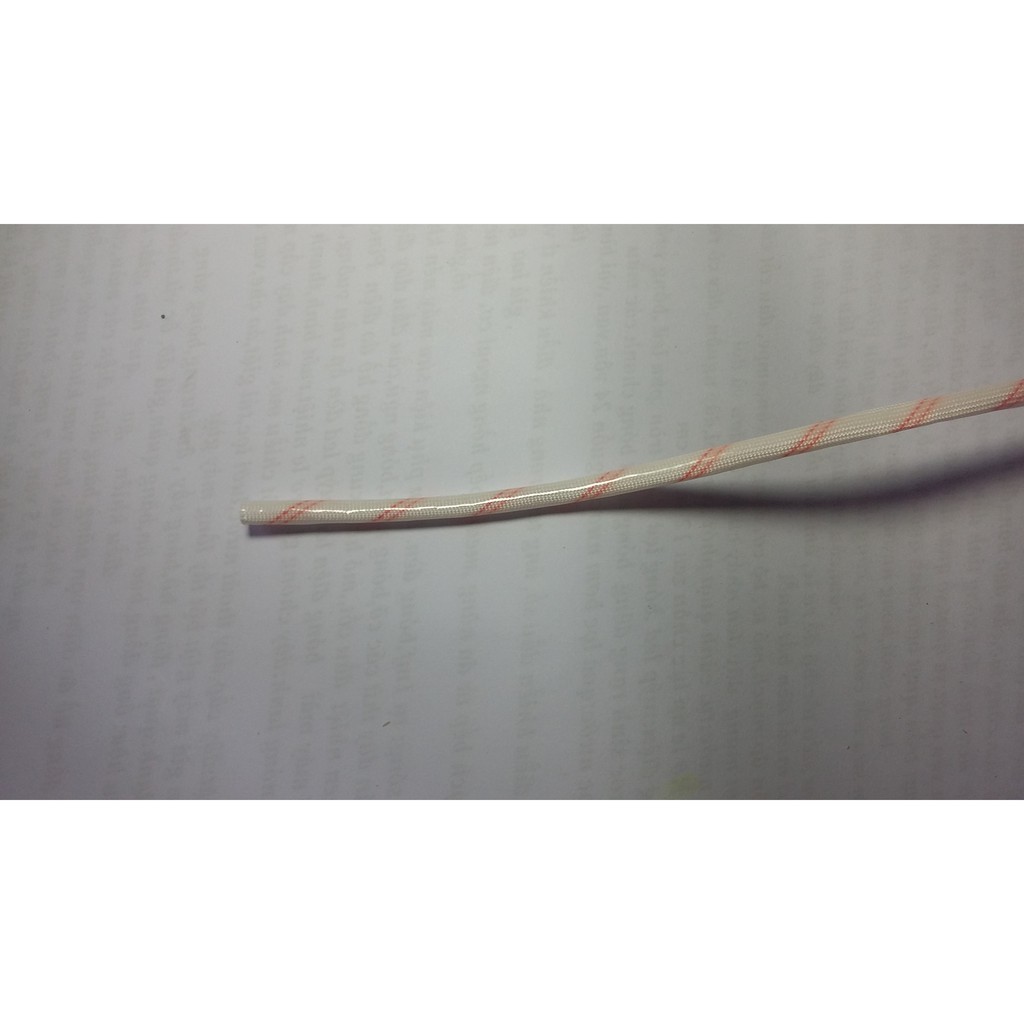 năm mươi mét Ống gen sợi thủy tinh cách điện chịu nhiệt phi 3 mm- dài 50 mét