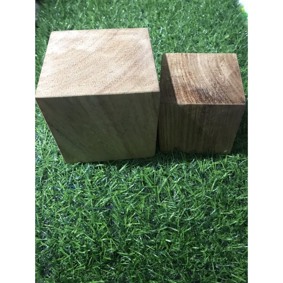 Khối Gỗ Vuông, Block Gỗ, 100% Gỗ Tự Nhiên hàng loại 1 Free Ship Hot