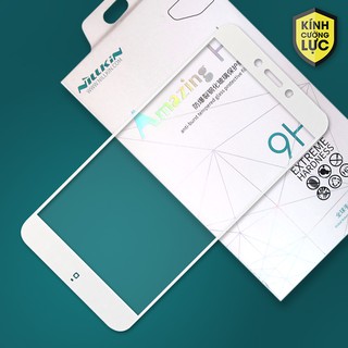Cường lực Xiaomi Redmi 4X hiệu Nillkin Full LCD viền Trắng