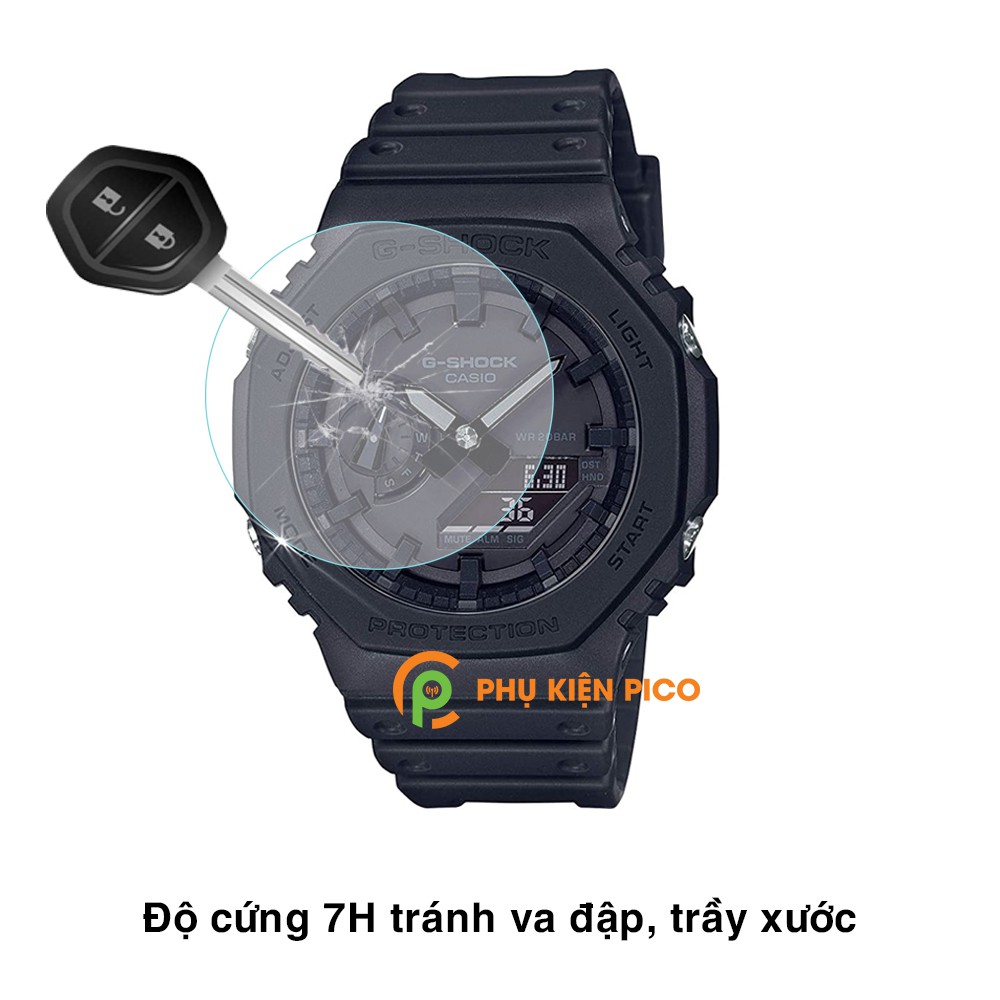 Cường lực đồng hồ Casio G-Shock Ga-2100 độ cứng 7H chống trầy xước – Dán màn hình Casio G-Shock GA-2100