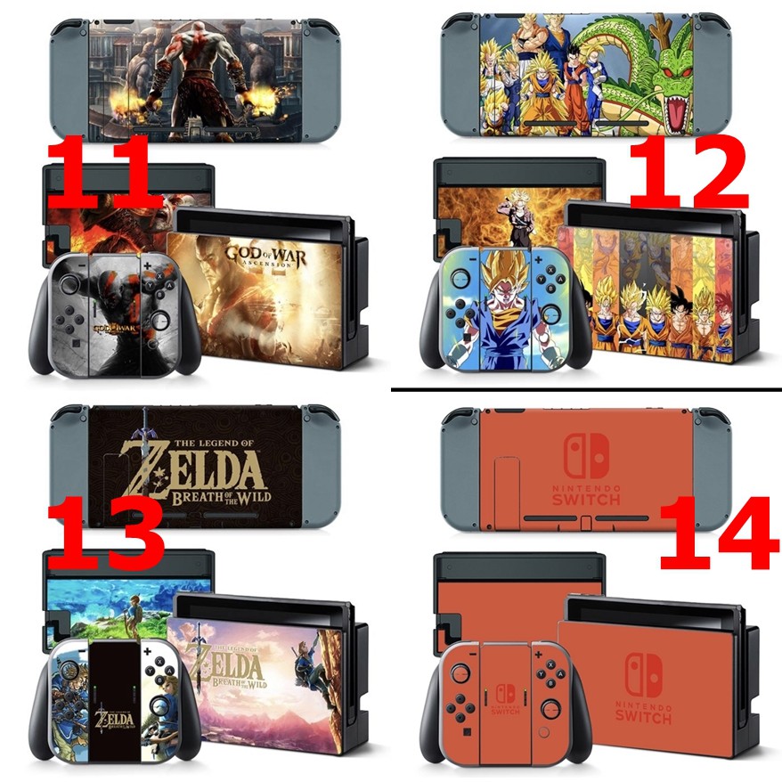 Dán lụa skin nintendo switch siêu đẹp đủ các mẫu hot