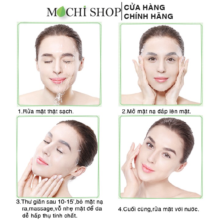 COMBO 30 Mặt Nạ Dưỡng Da Cao Cấp, Dưỡng Ẩm, Trắng Da, Thải Độc Giảm Mụn Nội Địa Trung Bioaqua, Bisutang - MOCHI SHOP