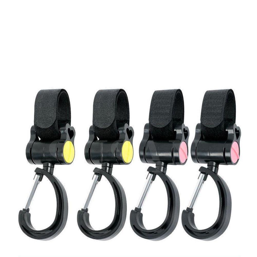 Móc Treo Đồ Xoay 360 Độ Gắn Xe Đẩy Em Bé Tiện Dụng