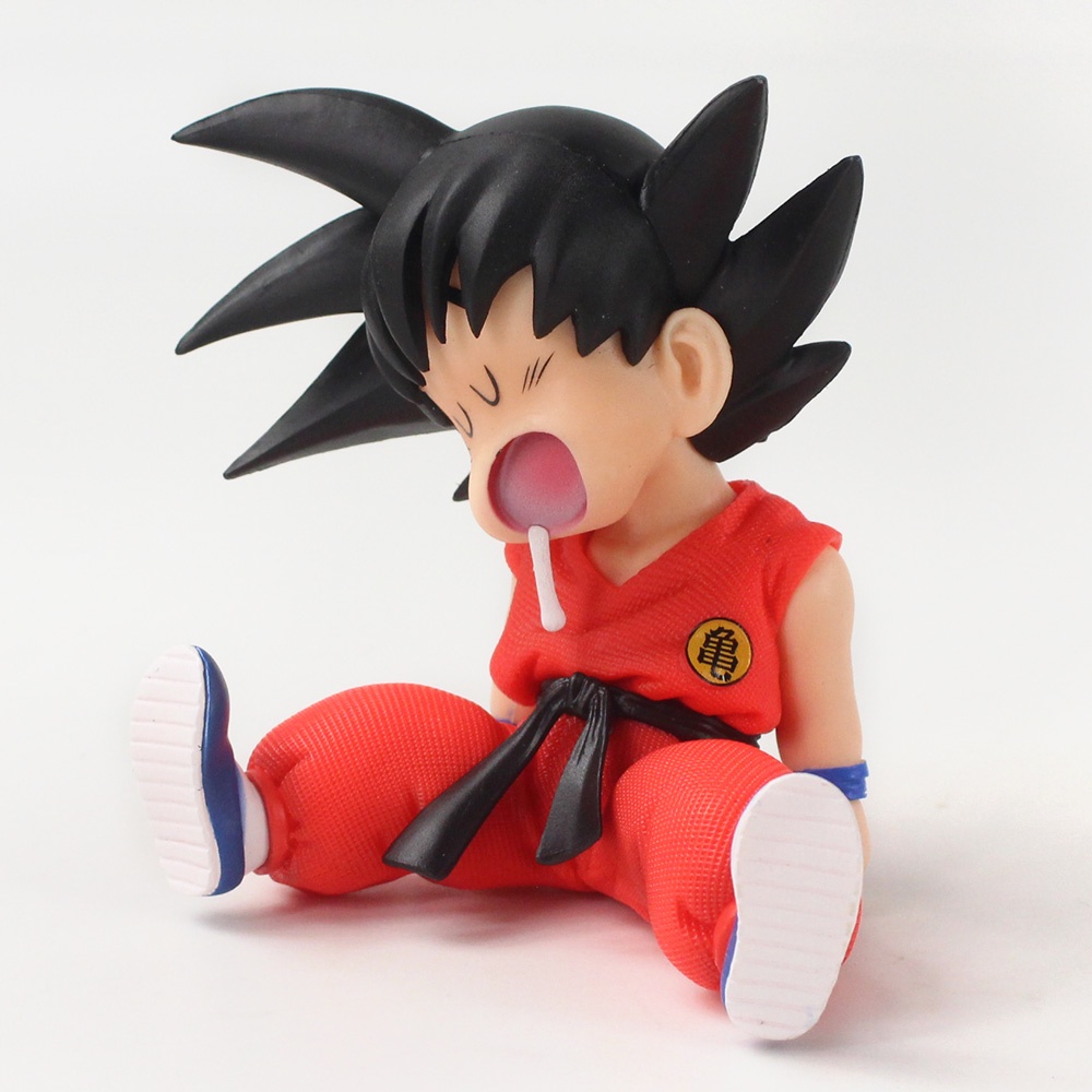 Mô Hình Nhân Vật Son Goku Đang Ngủ Bằng PVC 10cm Trang Trí