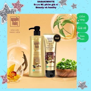 Dầu gội/ xả  dược liệu Nguyên Xuân Bồng Bềnh 200ml/250ml/385ml- Ngát hương hoa, phù hợp với da đầu dầu.