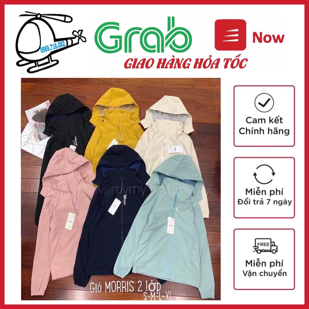 Áo gió MORRIS 2 lớp | BigBuy360 - bigbuy360.vn