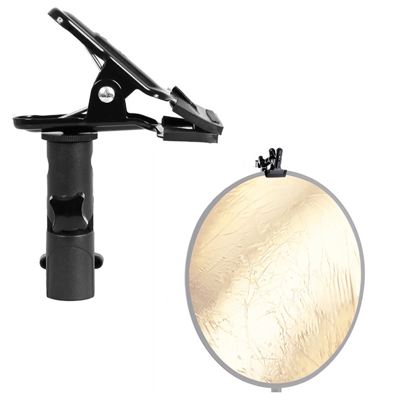 Giá Đỡ Kẹp Dù / Đèn Flash Bằng Kim Loại 1 / 4 &quot;Đến 3 / 8&quot; Chịu Tải Nặng