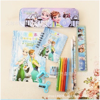 Bộ Dụng Cụ Học Tập Elsa Cho Bé