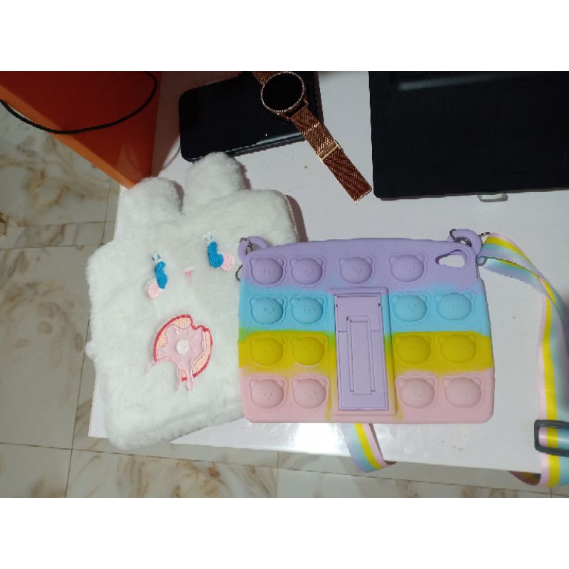 Ốp máy tính bảng in hình gấu cho ipad mini 6/ Túi chống sốc hình thỏ ipad mini 6 New 100% | BigBuy360 - bigbuy360.vn