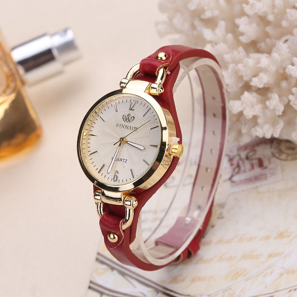 Đồng Hồ Đeo Tay Máy Quartz Mặt Vuông Nhỏ Thời Trang Cho Nữ