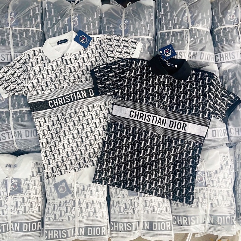 Áo polo nam cấp in hoạ tiết vải cotton thoáng mát phong cách Hàn quốc, áo thun nam cổ trụ quà tặng bạn trai bigsize
