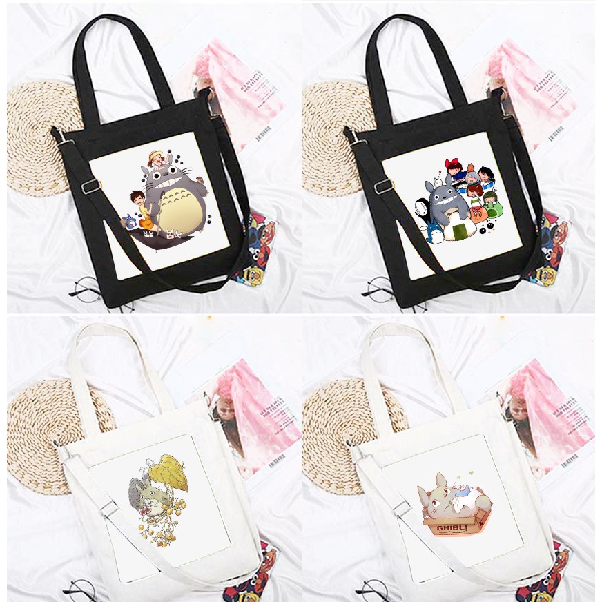 Túi đeo chéo Totoro TĐC29 túi tote thần tượng thời trang hoạt hình cute