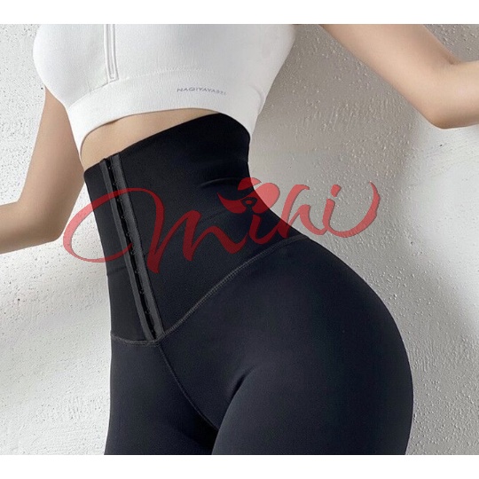 Quần Tập Gym Yoga Nữ Thiết Kế Gen Nịt Bụng Latex Cao Cấp, Thu Gọn Vòng Eo Nâng Mông