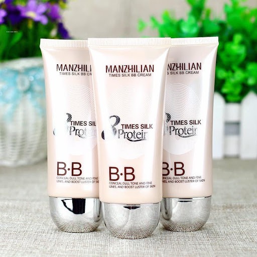 Kem nền trắng da tơ tằm BB cream 8 time silk protein 50g