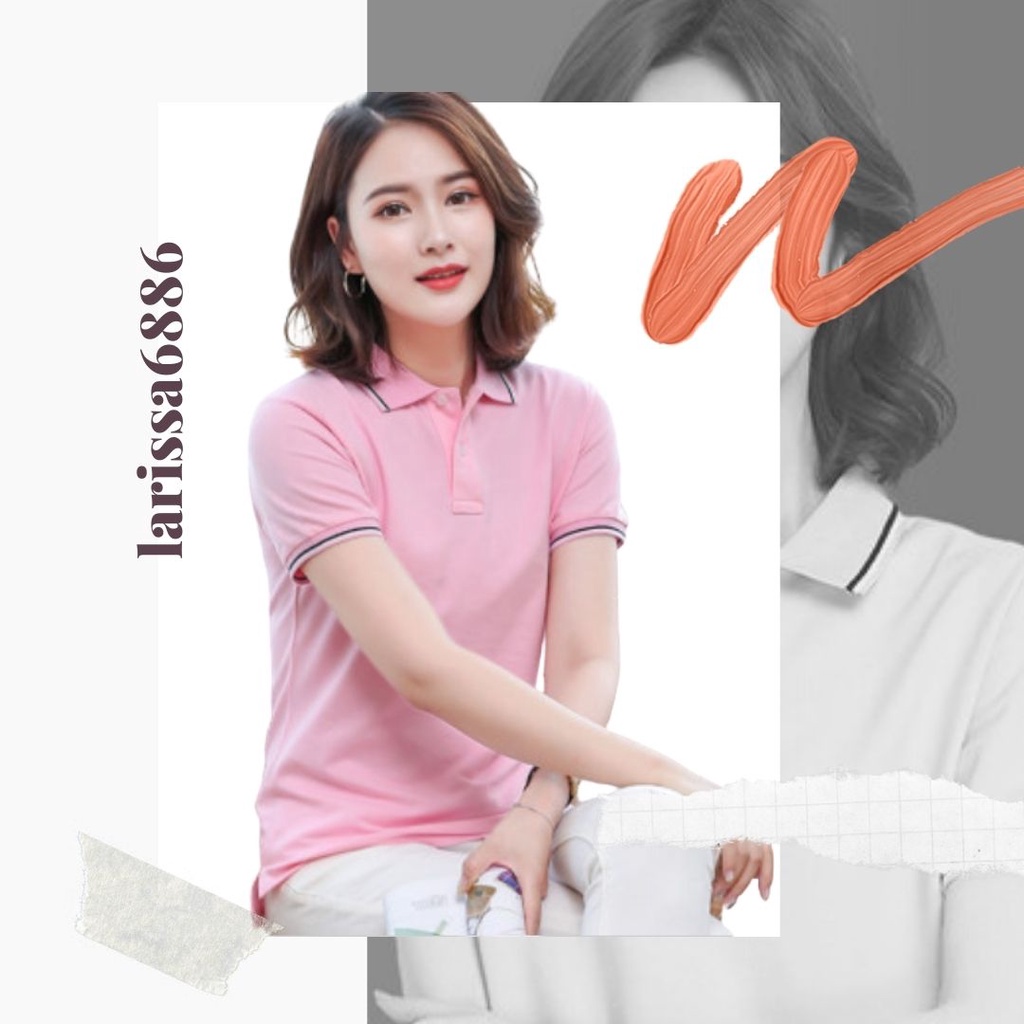 Áo Polo MÀU HỒNG chất liệu Thể Thao mềm mịn thoáng mát – Áo thun Nam Nữ ngắn tay có cổ. Nhận IN ẤN theo yêu cầu.