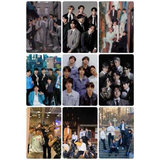 Lomo card BTS ảnh thẻ in hình nhóm nhạc BTS