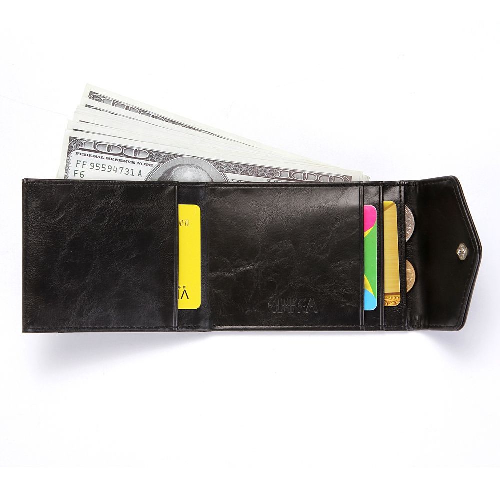 Ví da đựng thẻ RFID siêu mỏng chống trộm BACK2LIFE