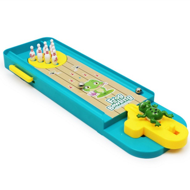 Đồ chơi ếch bắn bi [ FROG BOWLING ] cho bé từ 20 tháng tuổi trở lên_ kích thước 33 x3x 10,5 cm